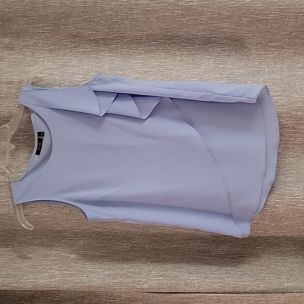 APT.9 Light Blue Sleeveless Blouse